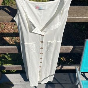 Free people beach white dress